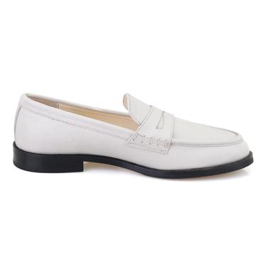  Kadın Ekru Deri Günlük Ayakkabı