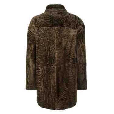  Etenia Yeşil Kadın Kürk Ceket