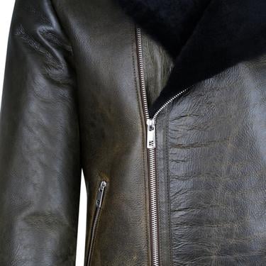  Ariance Siyah Erkek Kürk Mont