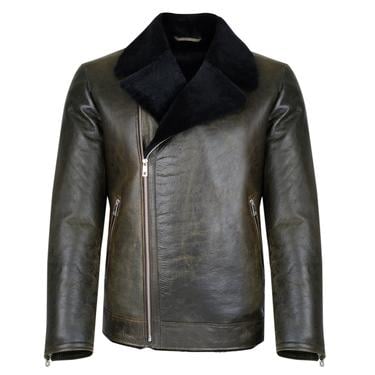  Ariance Siyah Erkek Kürk Mont