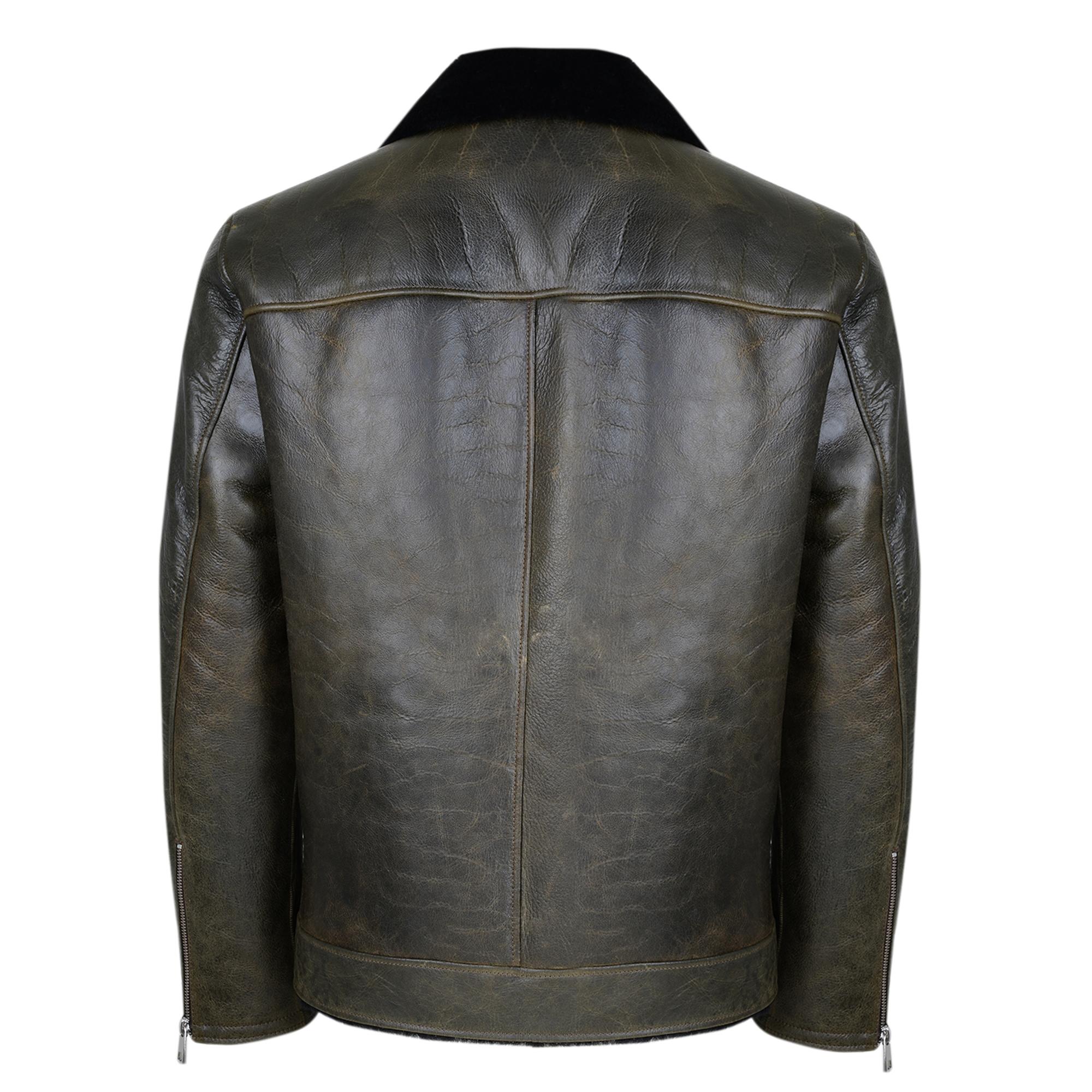 Ariance Siyah Erkek Kürk Mont