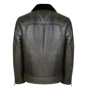  Ariance Siyah Erkek Kürk Mont