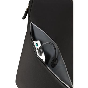  Samsonite Siyah Litepoint - 2 Tekerlekli Laptop Sırt Çantası 17.3"