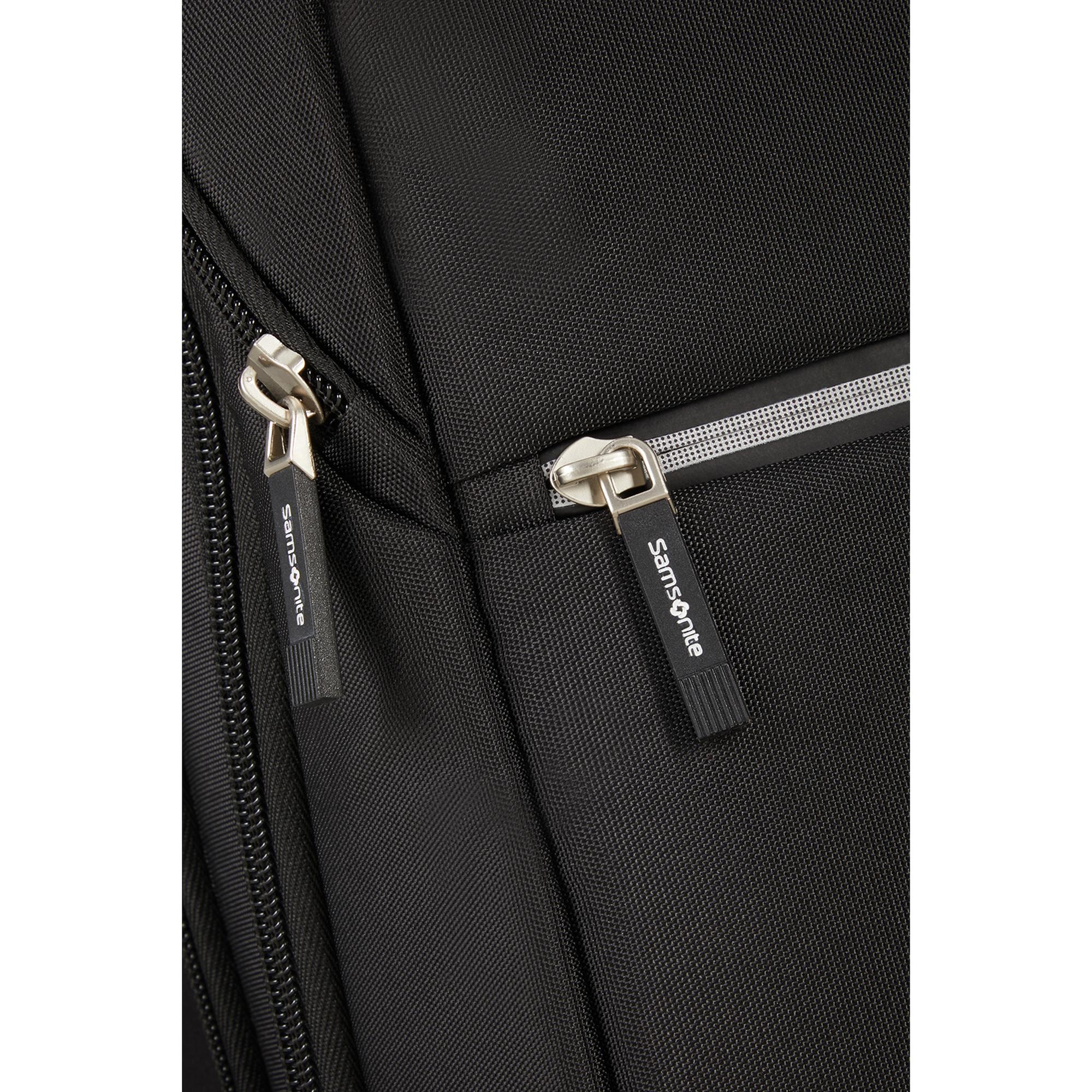 Samsonite Siyah Litepoint - 2 Tekerlekli Laptop Sırt Çantası 17.3"