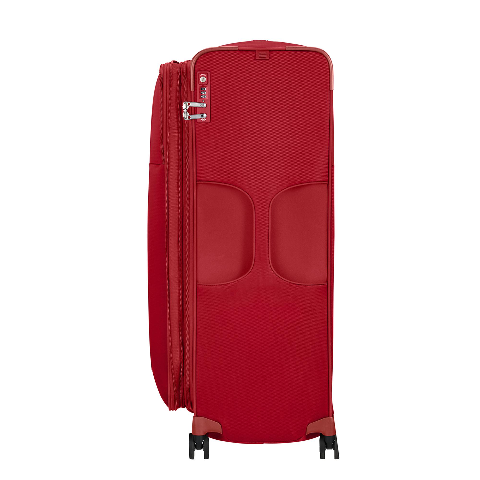 Samsonite Kırmızı Spinner D'lite 4 Tekerlekli 83 cm Büyük Boy Valiz