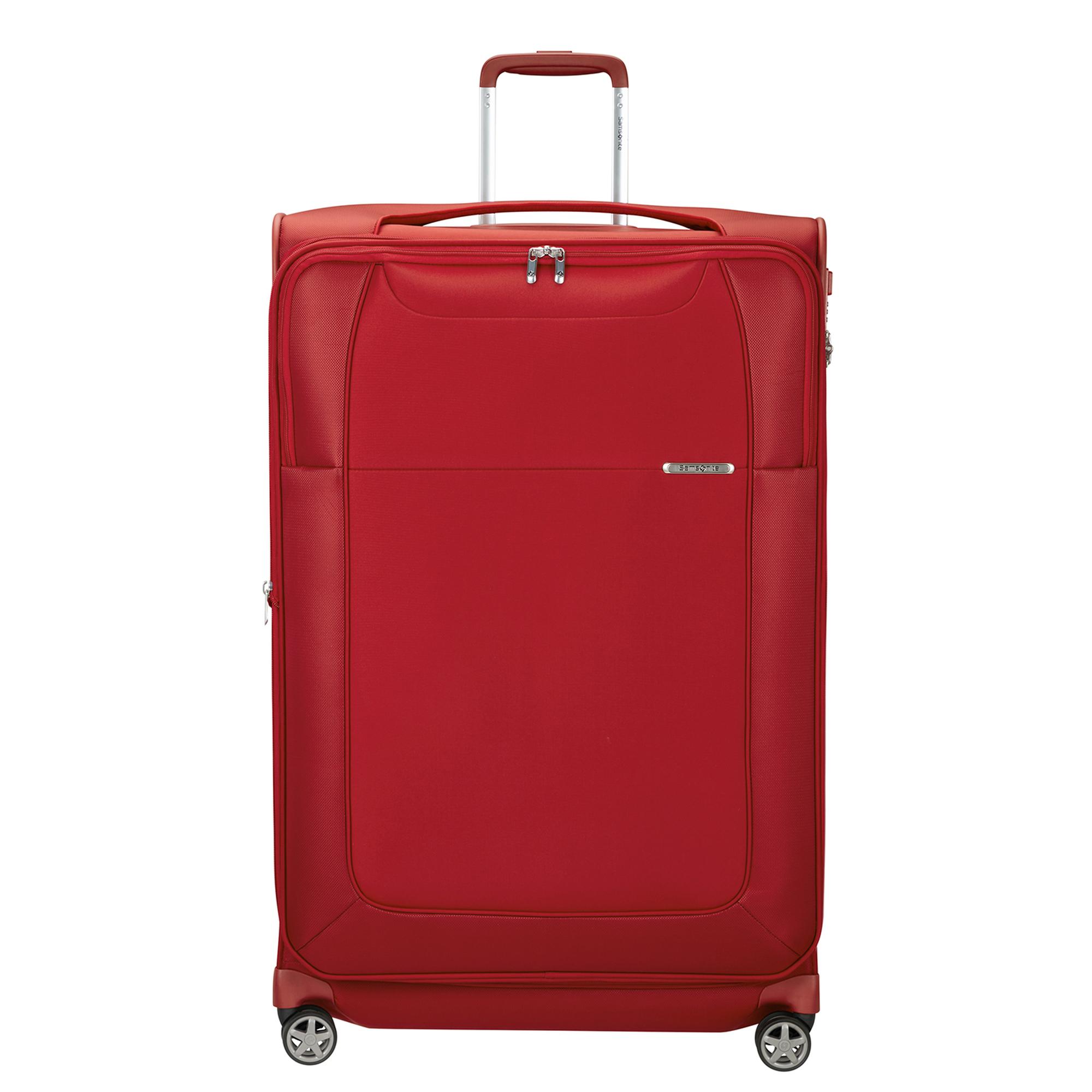 Samsonite Kırmızı Spinner D'lite 4 Tekerlekli 83 cm Büyük Boy Valiz