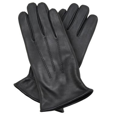  Siyah Erkek Lastikli Deri Eldiven