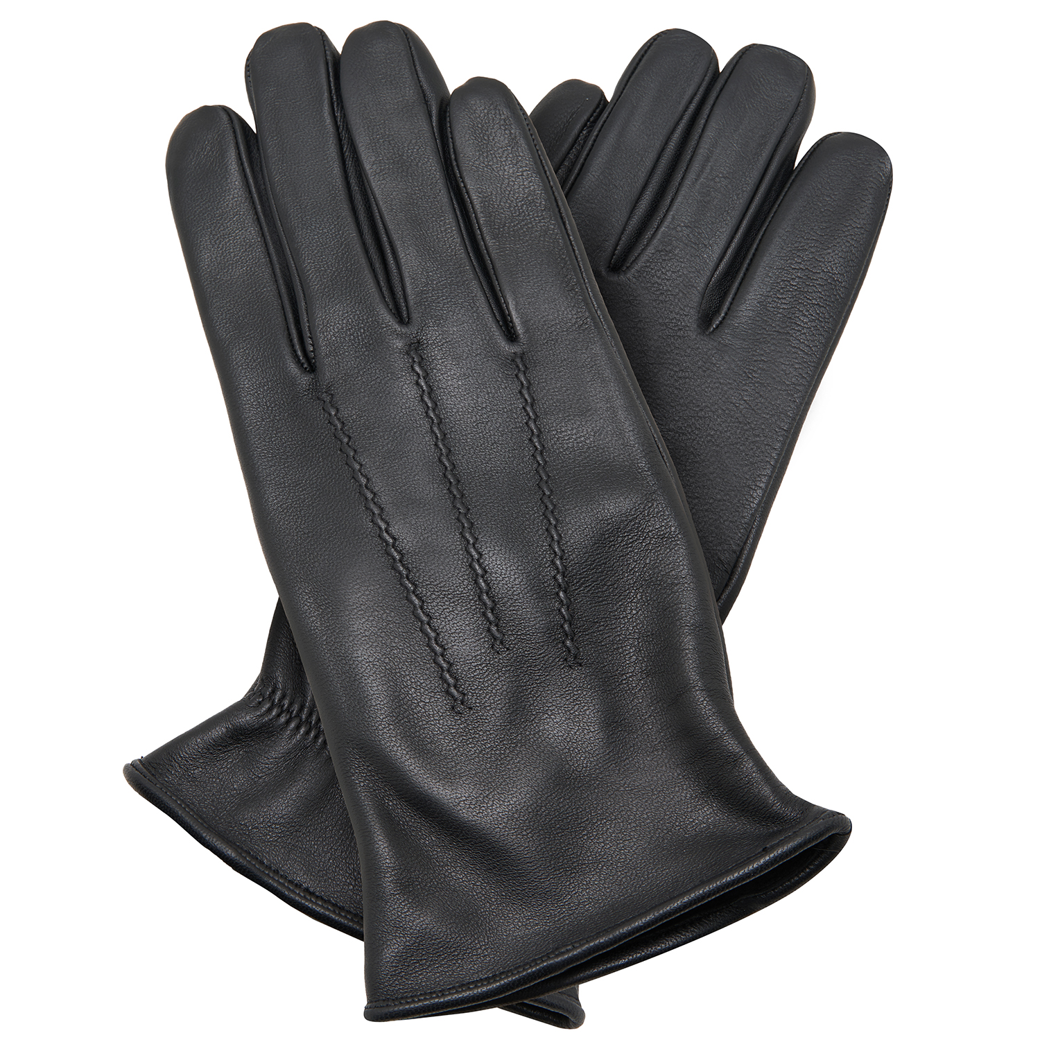  Siyah Erkek Lastikli Deri Eldiven