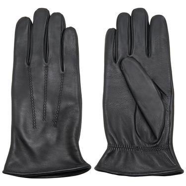  Siyah Erkek Lastikli Deri Eldiven