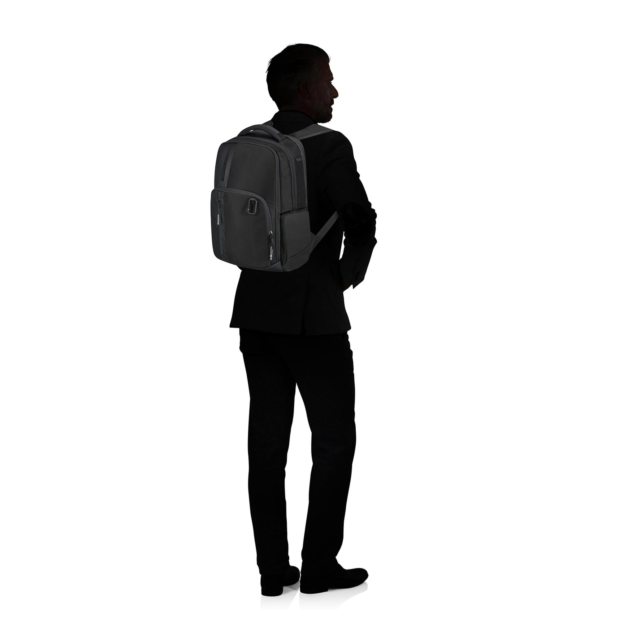 Samsonite Siyah Biz2go - Laptop Sırt Çantası 14.1"