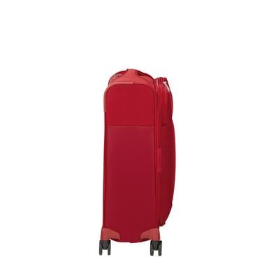  Samsonite Kırmızı D'lite - 4 Tekerlekli Körüklü Kabin Boy Valiz 55cm