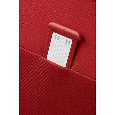  Samsonite Kırmızı D'lite - 4 Tekerlekli Körüklü Kabin Boy Valiz 55cm