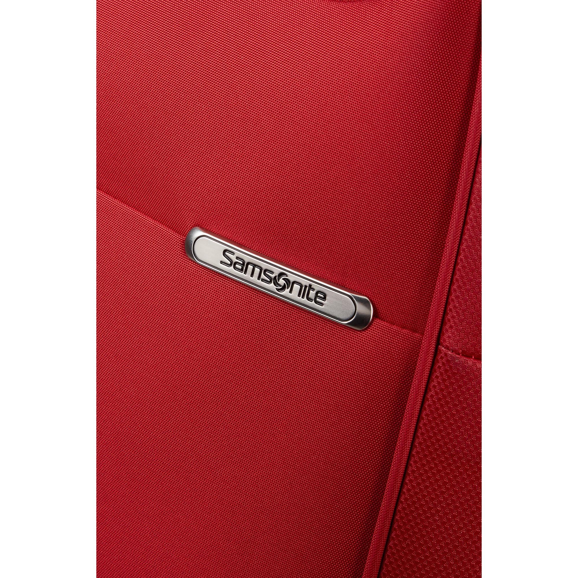 Samsonite Kırmızı D'lite - 4 Tekerlekli Körüklü Büyük Boy Valiz 71cm