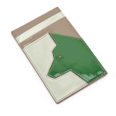  Tronc Yeşil Kadın Deri Kartlık