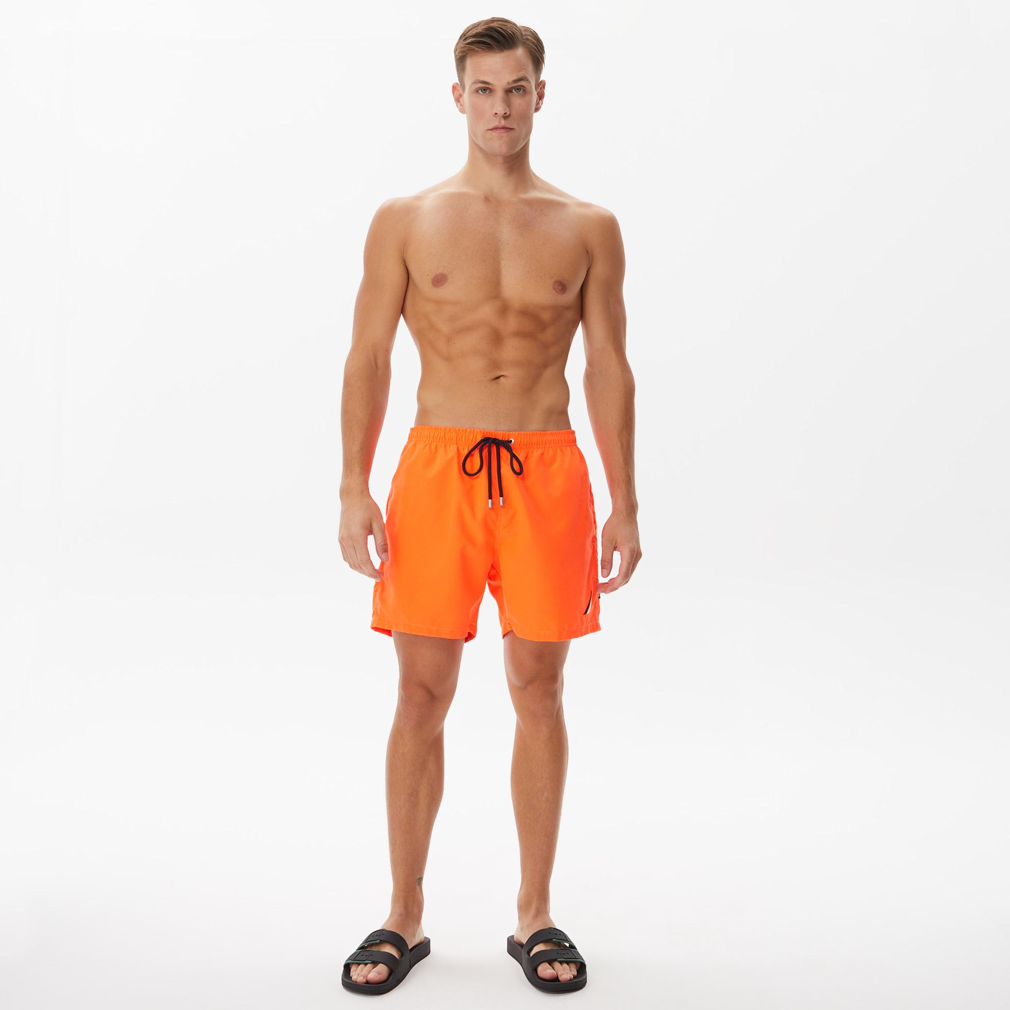 Nautica Erkek Turuncu Deniz Şortu