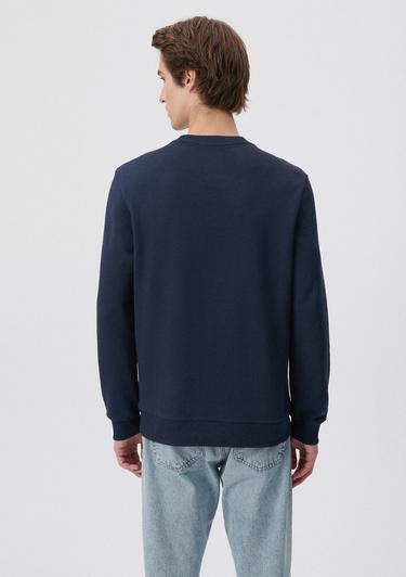  Mavi Bisiklet Yaka Lacivert Sweatshirt 065751-29743