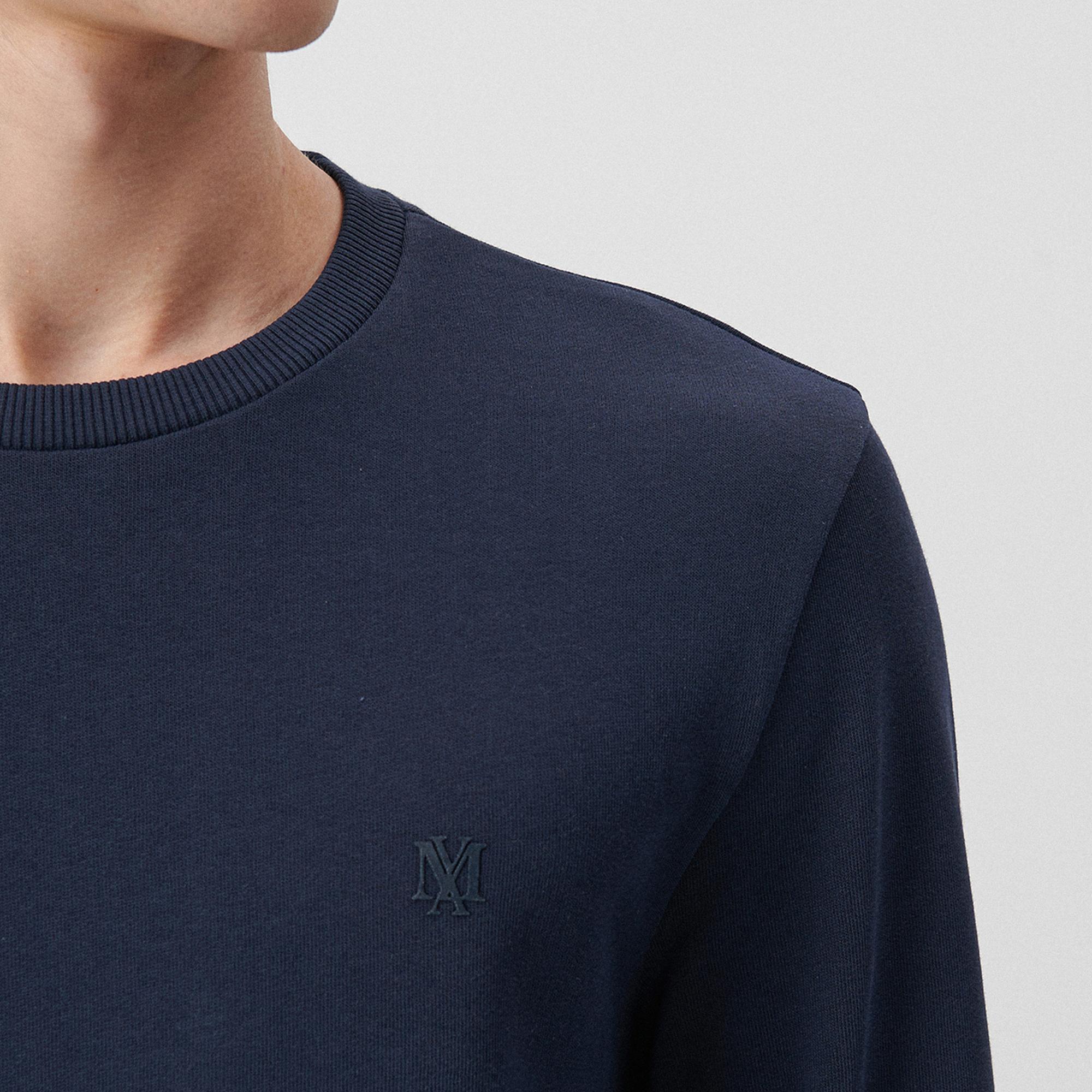 Mavi Bisiklet Yaka Lacivert Sweatshirt 065751-29743