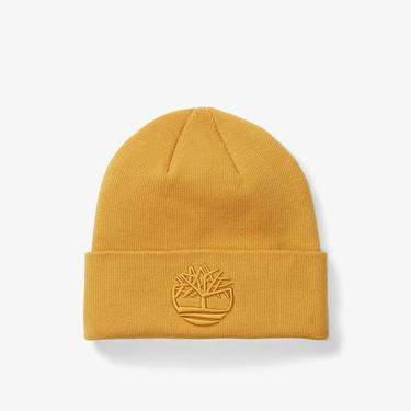  Timberland Tonal 3D Embroidery Erkek Sarı Bere