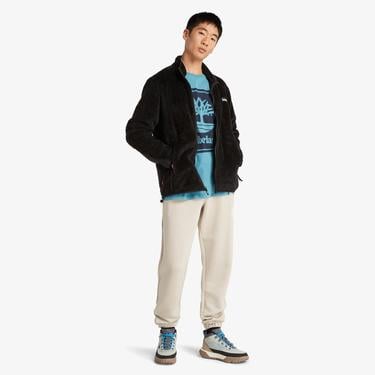  Timberland High Pile Erkek Siyah Polar Ceket