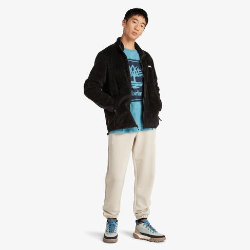  Timberland High Pile Erkek Siyah Polar Ceket