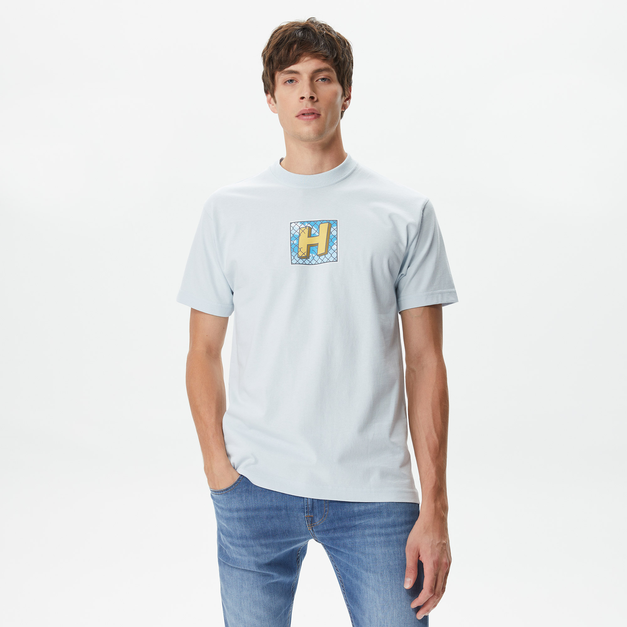 Huf Tresspass Erkek Beyaz T-Shirt