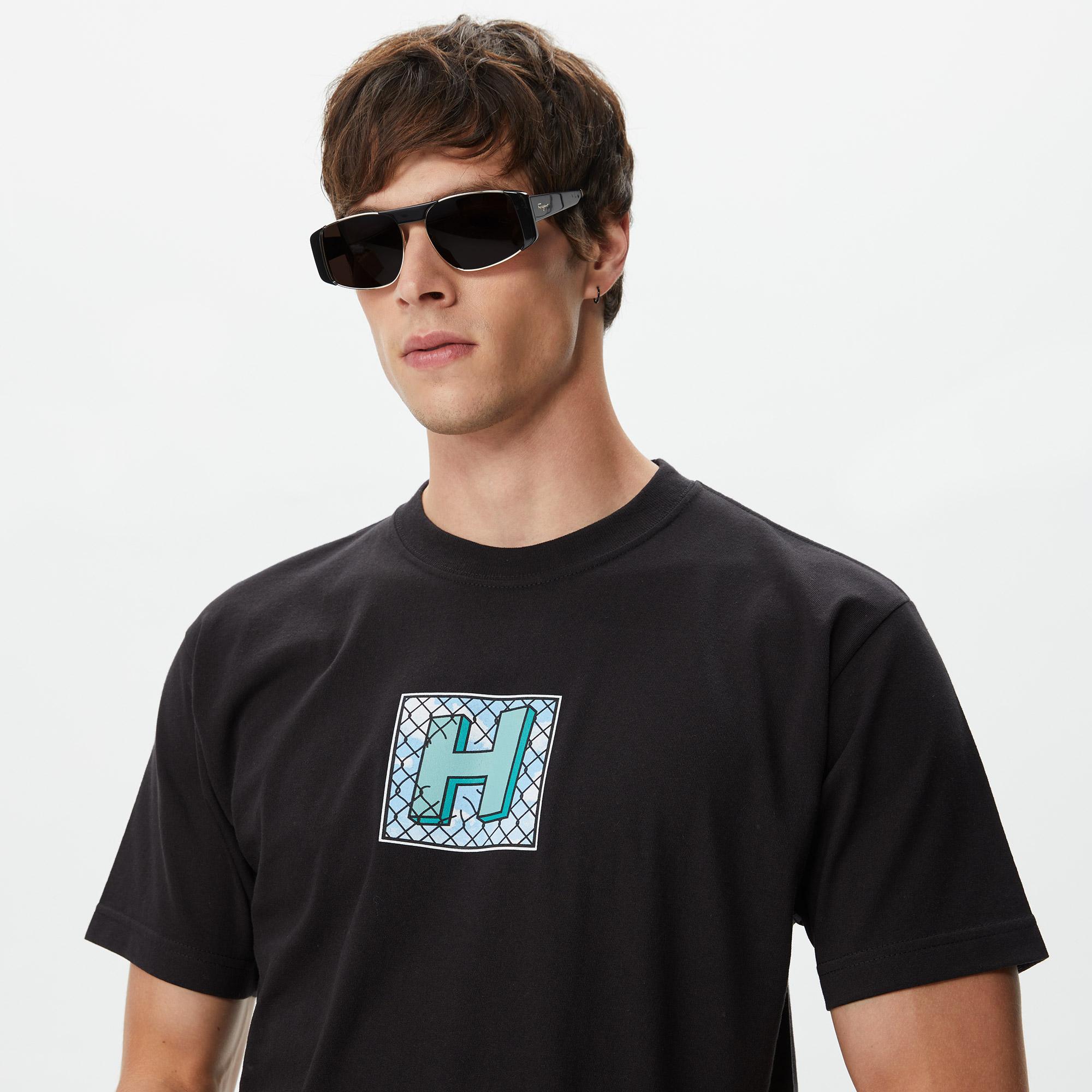 Huf Tresspass Erkek Siyah T-Shirt