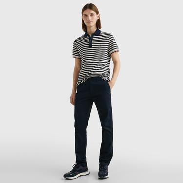  Tommy Hilfiger Erkek Mavi Pantolon