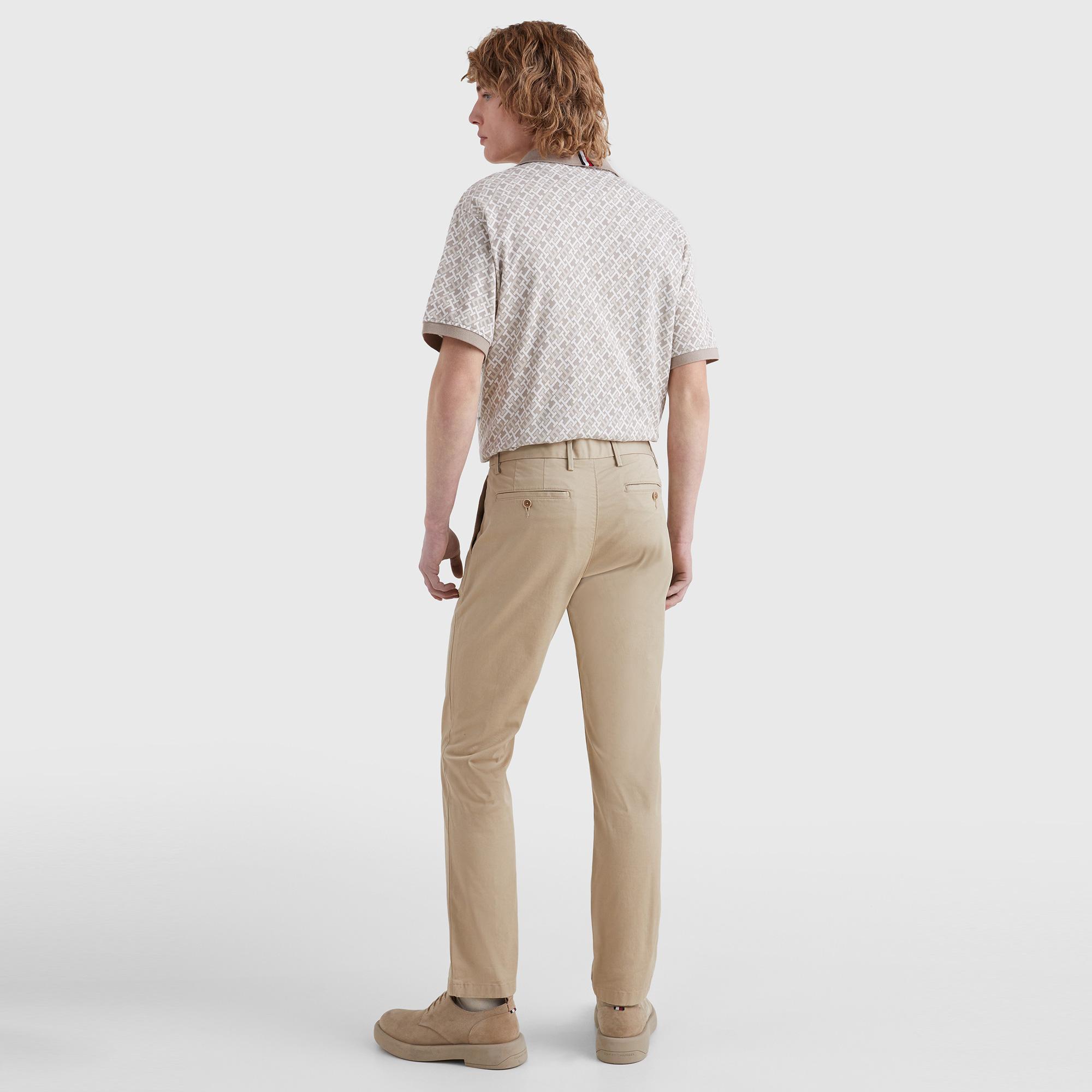 Tommy Hilfiger Erkek Bej Pantolon