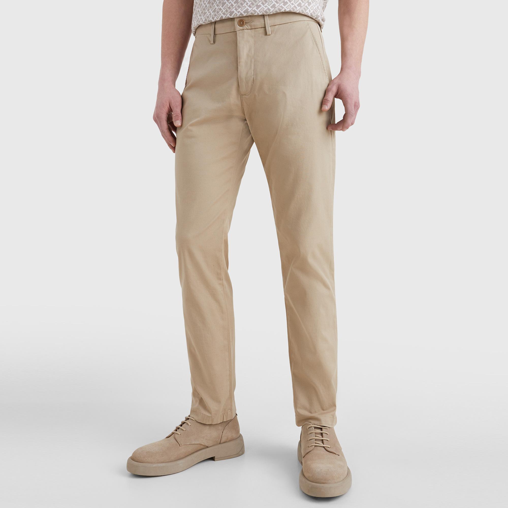 Tommy Hilfiger Erkek Bej Pantolon