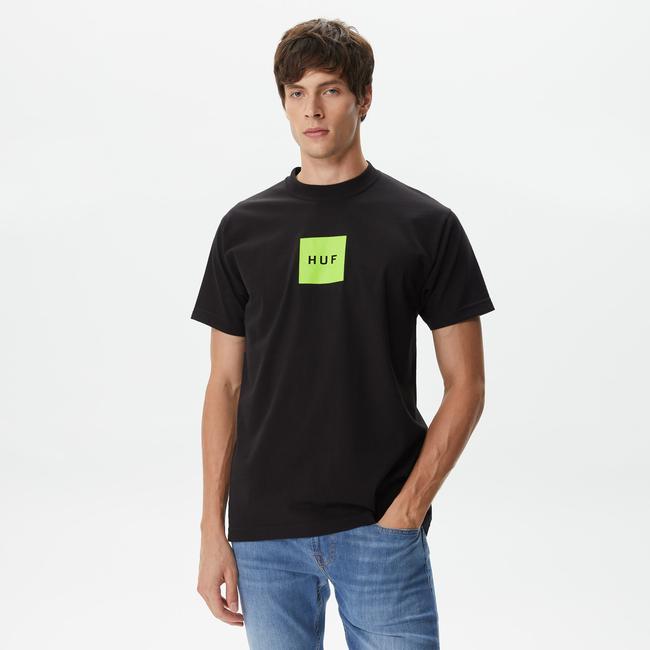  Huf Set Box Erkek Siyah T-Shirt