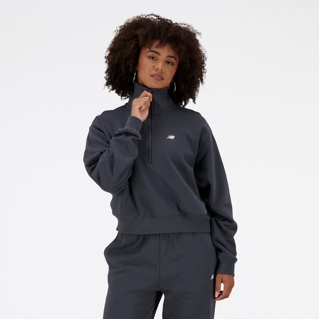  New Balance Athletics Remastered French Zip Unisex Gri Sweatshirt