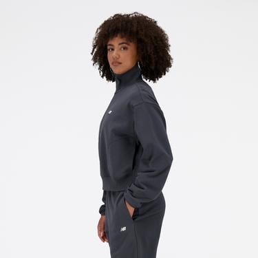  New Balance Athletics Remastered French Zip Unisex Gri Sweatshirt