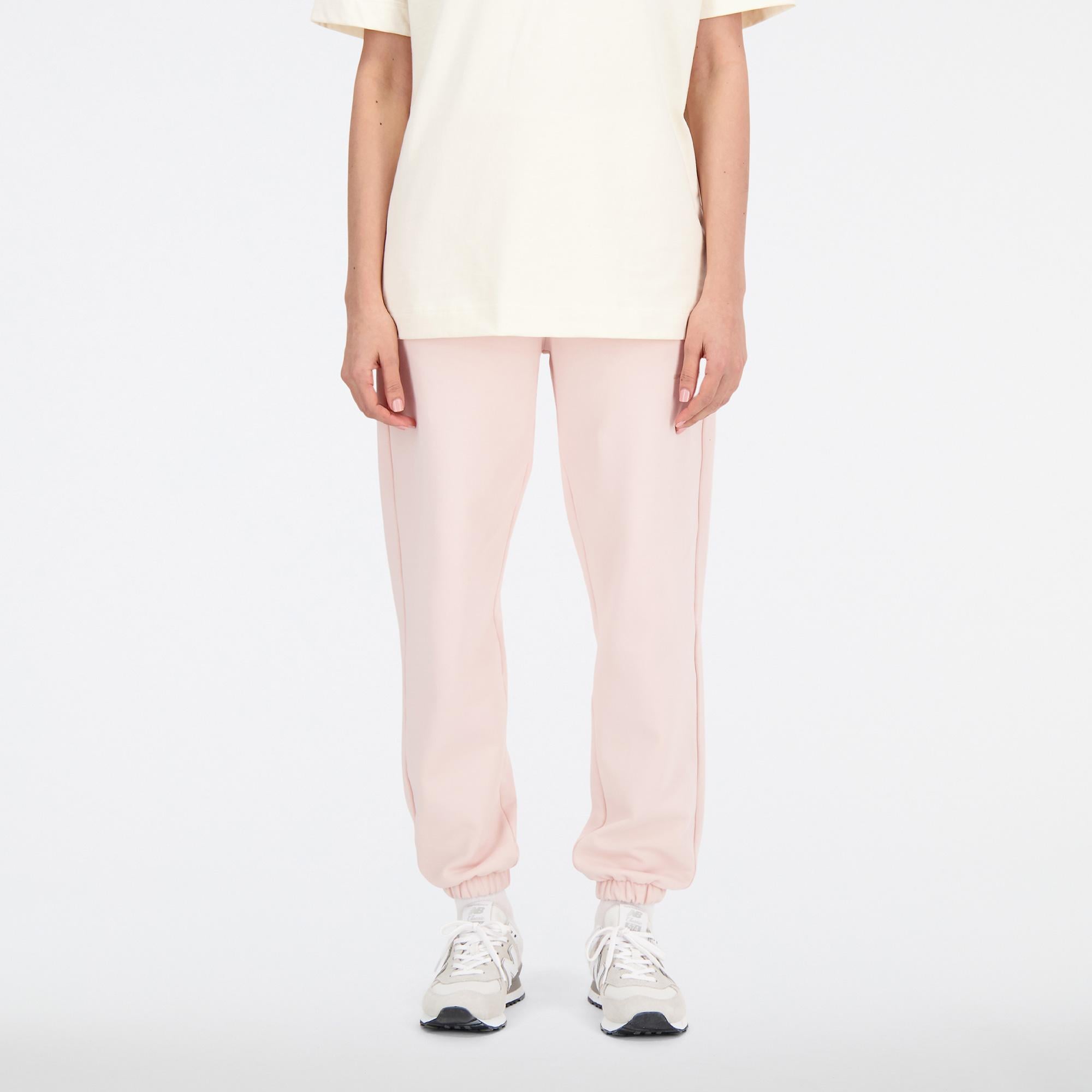 New Balance Athletics Linear Kadın Pembe Eşofman Altı