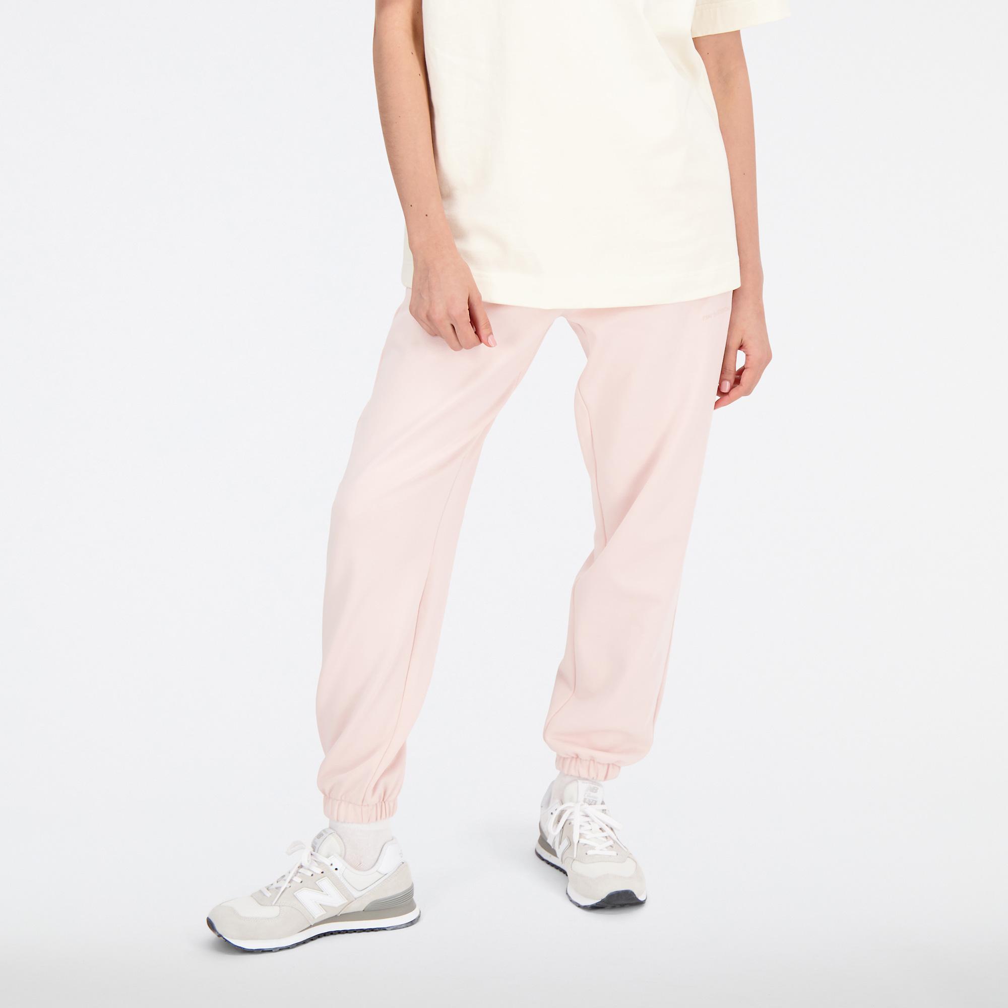 New Balance Athletics Linear Kadın Pembe Eşofman Altı