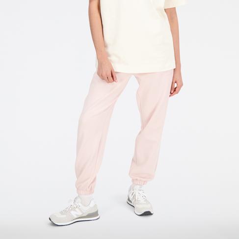  New Balance Athletics Linear Kadın Pembe Eşofman Altı