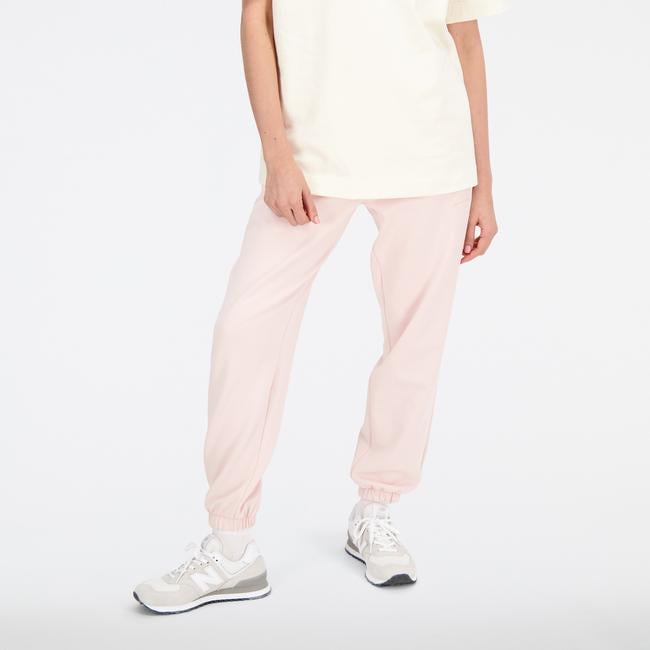  New Balance Athletics Linear Kadın Pembe Eşofman Altı