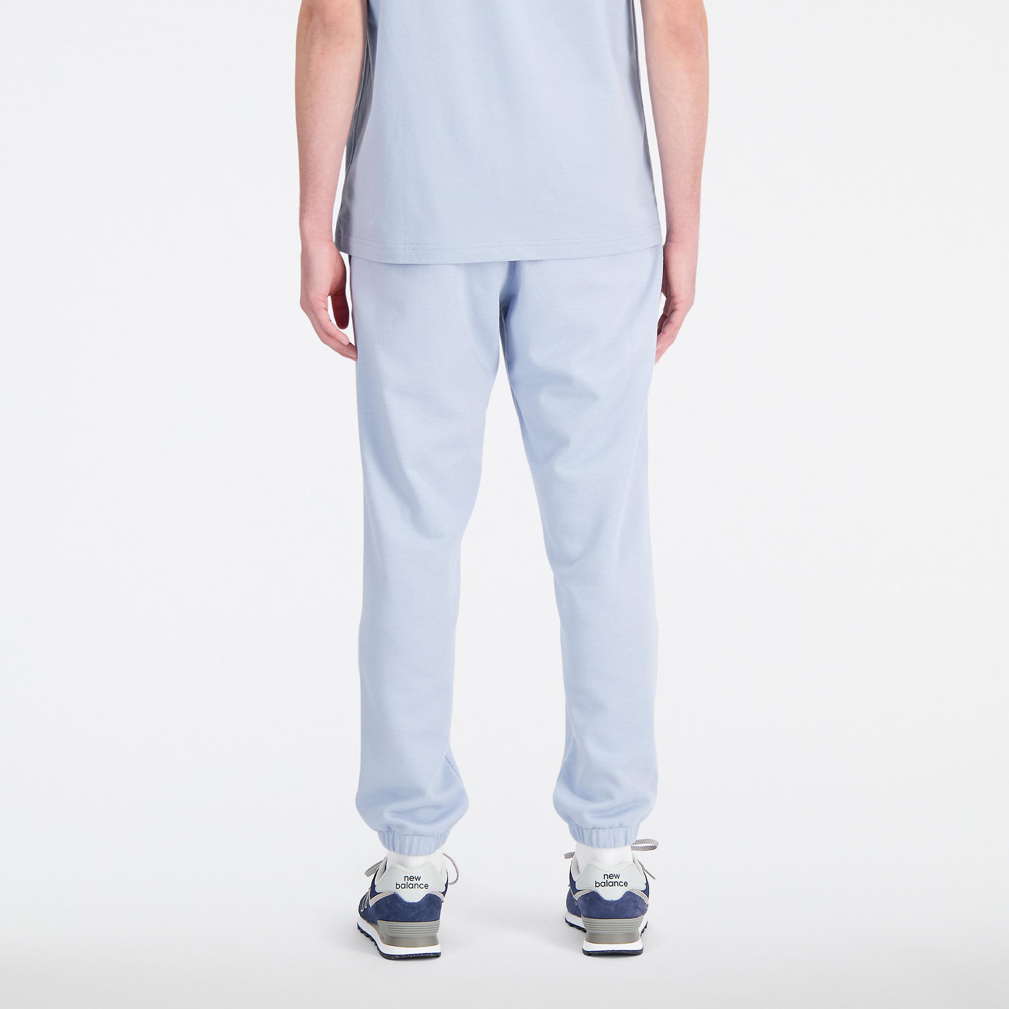 New Balance Uni-ssentials French Terry Erkek Mavi Eşofman Altı