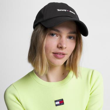  Tommy Hilfiger Kadın Siyah Şapka