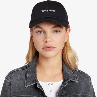  Tommy Hilfiger Kadın Siyah Şapka