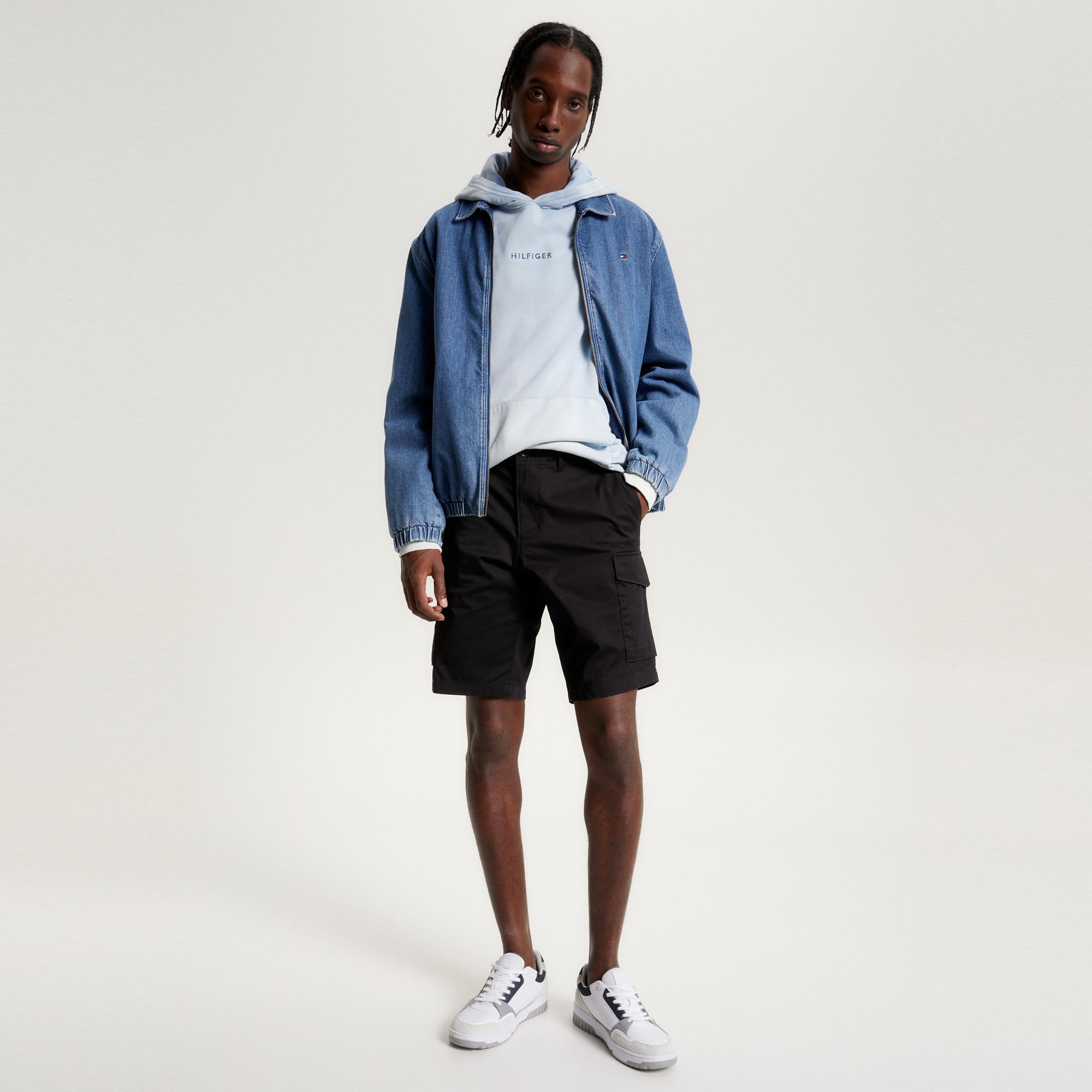 Tommy Hilfiger Erkek Siyah Şort