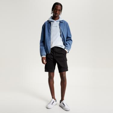  Tommy Hilfiger Erkek Siyah Şort