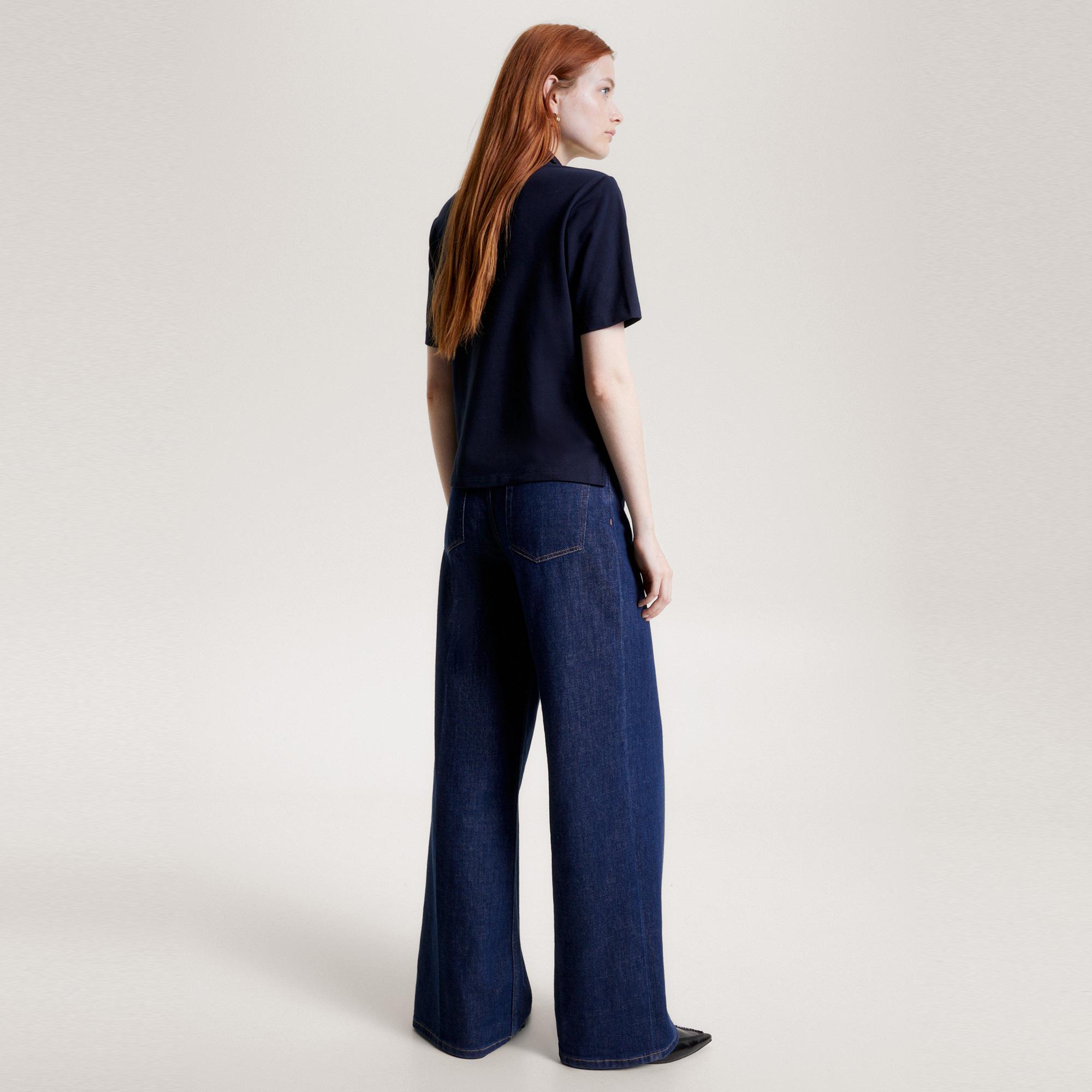 Tommy Hilfiger Kadın Mavi Polo