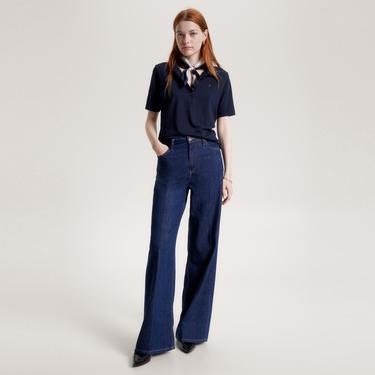  Tommy Hilfiger Kadın Mavi Polo