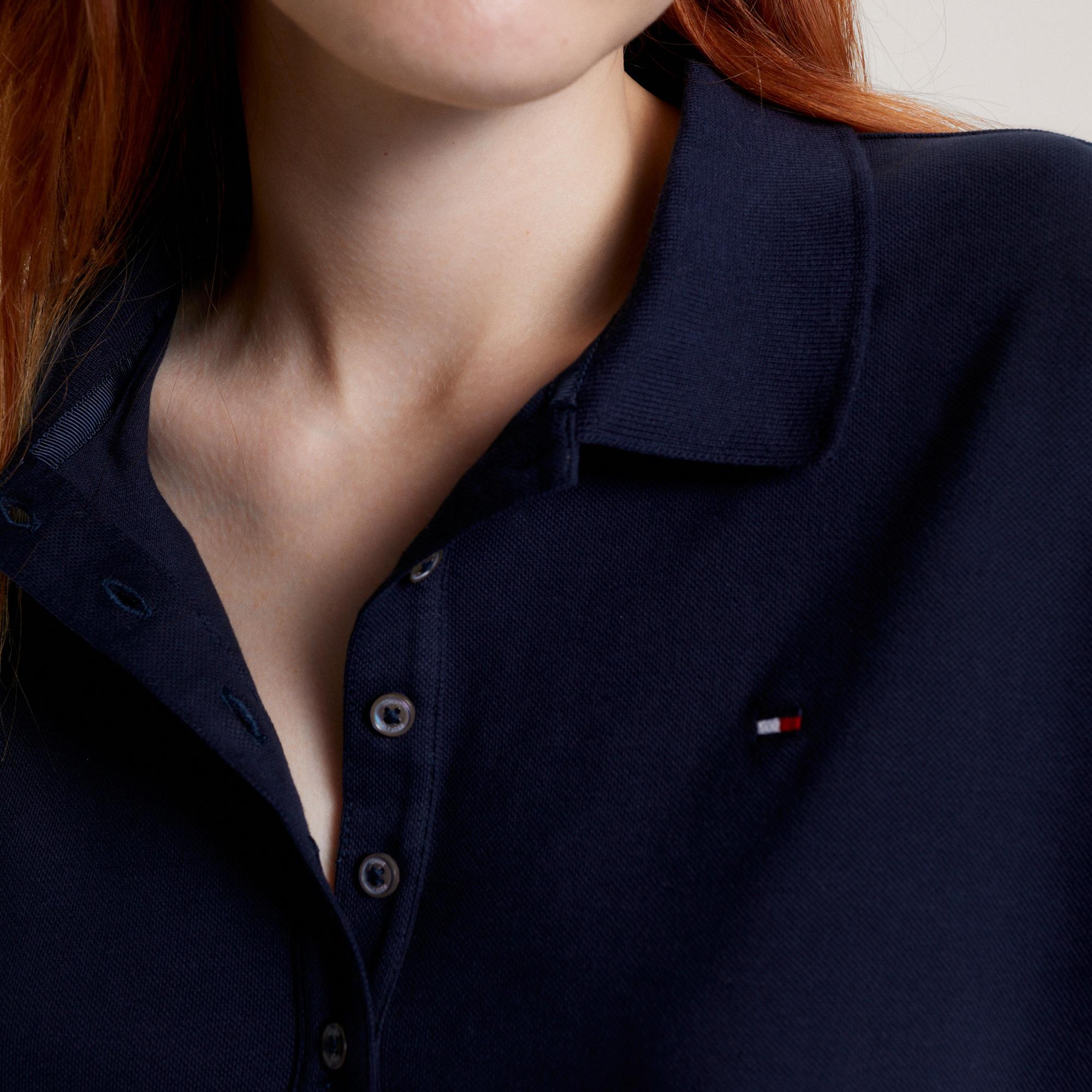 Tommy Hilfiger Kadın Mavi Polo