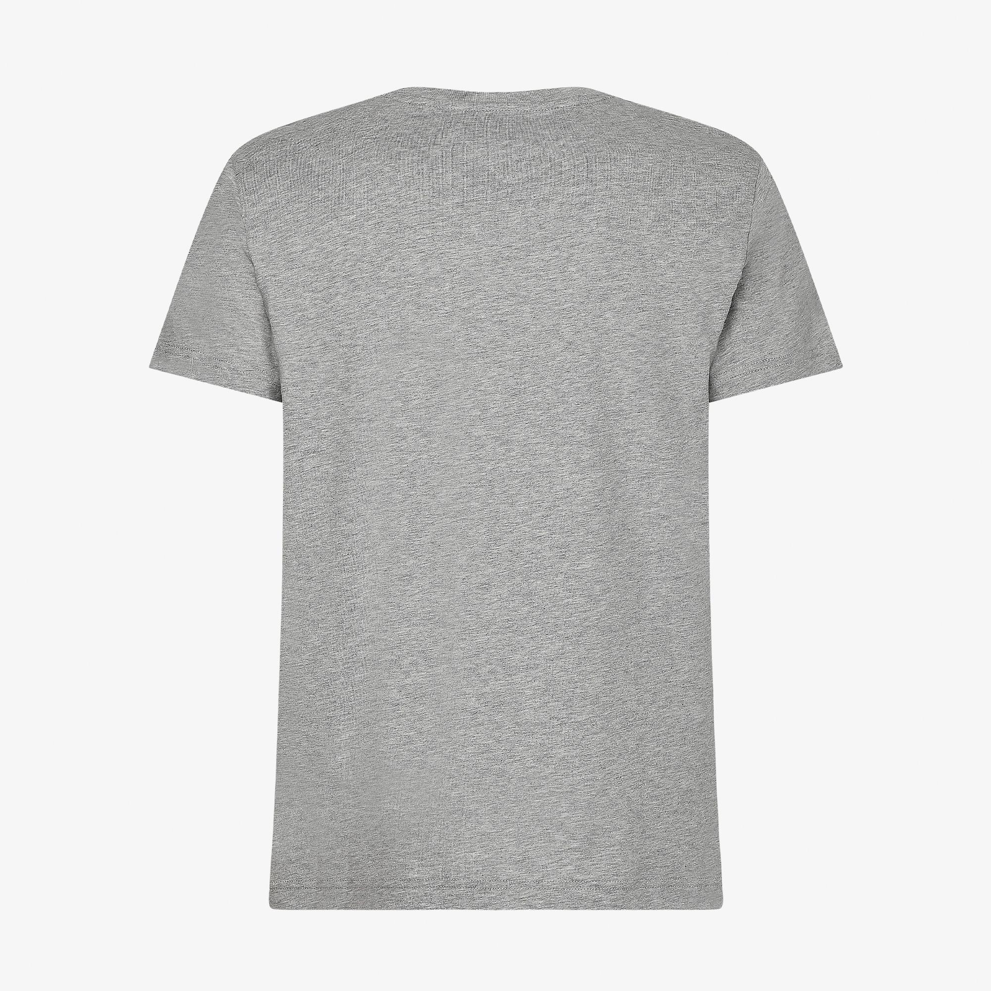 Tommy Hilfiger Erkek Gri T-Shirt