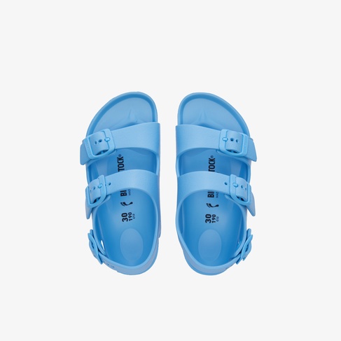  Birkenstock Milano Eva Çocuk Mavi Sandalet