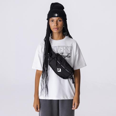  Converse Sling Unisex Siyah Bel Çantası
