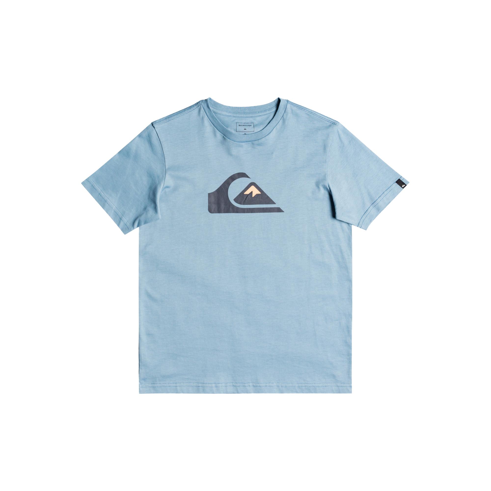 Quiksilver Comp Logo Yth Erkek Çocuk Mavi Tişört