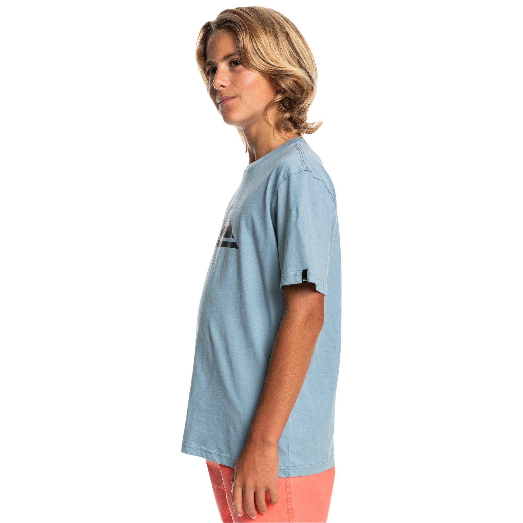 Quiksilver Comp Logo Yth Erkek Çocuk Mavi Tişört