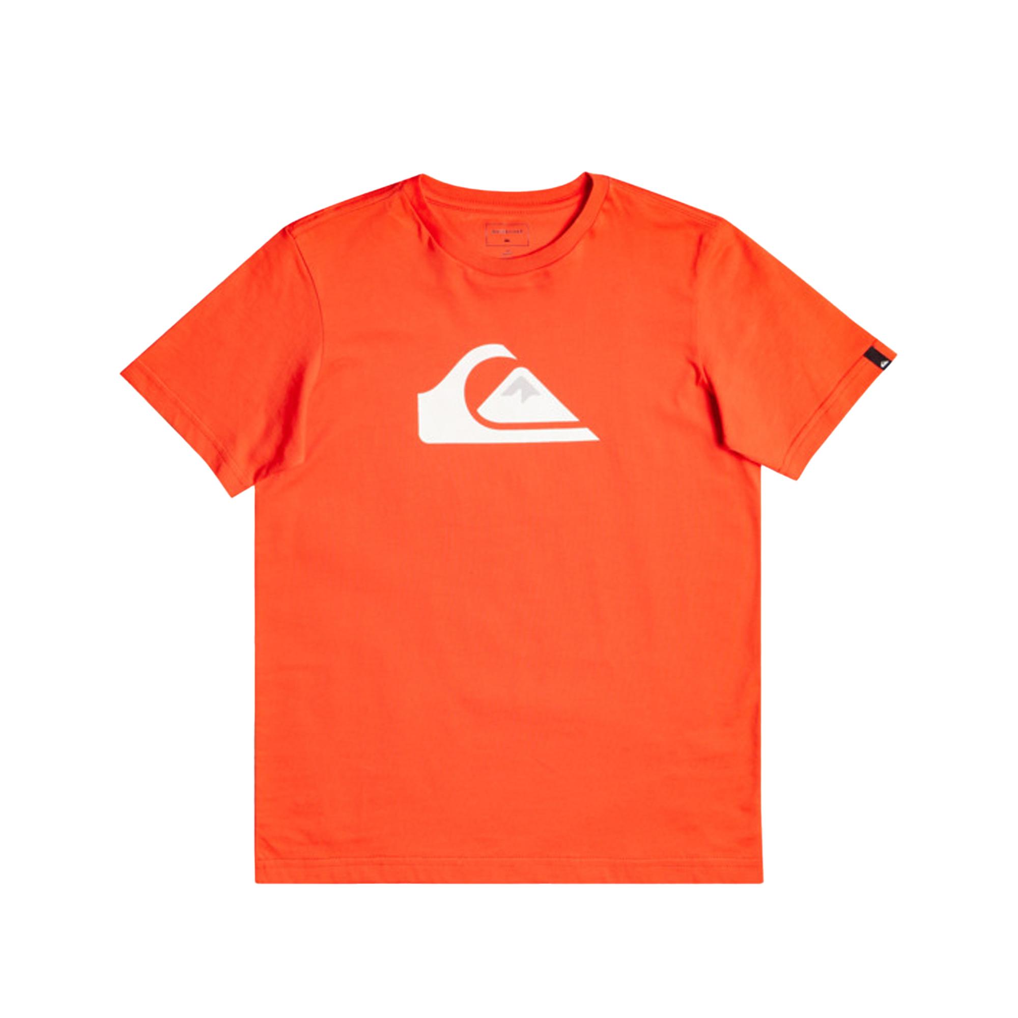 Quiksilver Comp Logo Yth Erkek Çocuk Turuncu Tişört